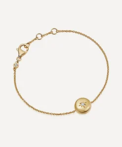 Astley Clarke Bracelets^18ct Gold-Plated Vermeil Silver Biography Oval Locket Bracelet