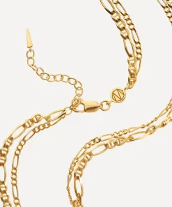 Missoma Necklaces^18ct Gold-Plated Vermeil Silver Filia Double Chain Necklace