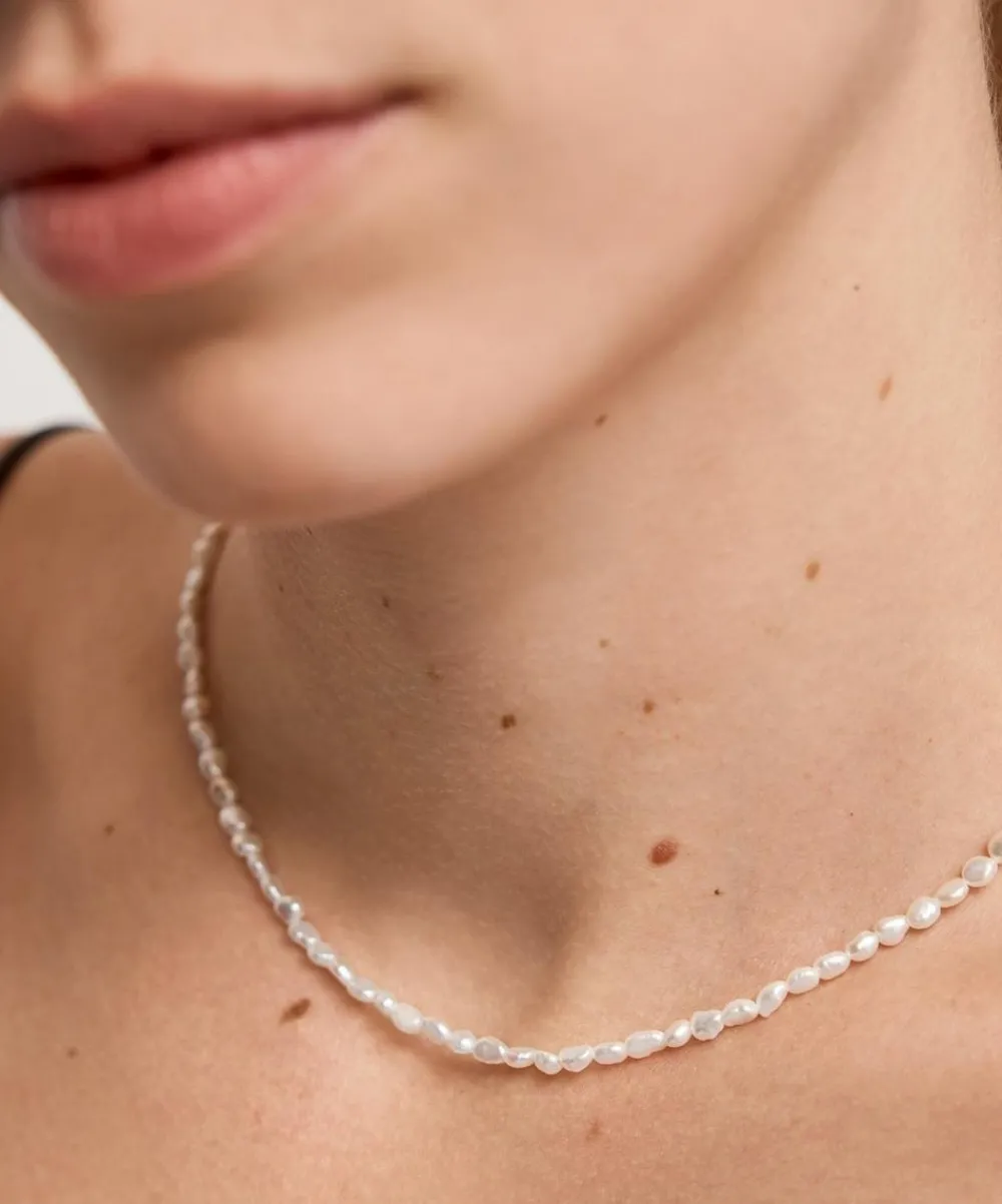 Monica Vinader Necklaces^18ct Gold-Plated Vermeil Silver Capri Keshi Pearl Necklace