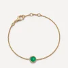 Astley Clarke Bracelets^18ct Gold-Plated Vermeil Silver Luna Green Chalcedony Bracelet
