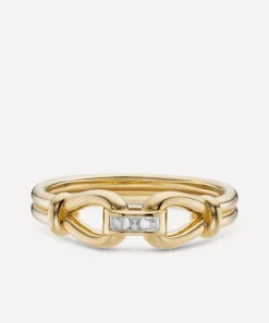 Laura Vann Rings^18ct Gold-Plated Vermeil Silver Rene Ring