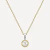 Dinny Hall Necklaces^22ct Gold-Plated Vermeil Silver June Pearl Birthstone Pendant Necklace