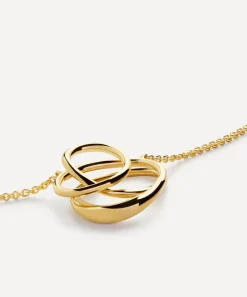 Monica Vinader Necklaces^18ct Gold-Plated Vermeil Silver Nura Wrap Pendant Necklace