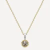 Dinny Hall Necklaces^22ct Gold-Plated Vermeil Silver April Diamond Birthstone Pendant Necklace