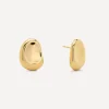 Monica Vinader Earrings^18ct Gold-Plated Vermeil Silver Aria Bold Stud Earrings