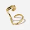 Otiumberg Earrings^14ct Gold-Plated Vermeil Silver Sonder Cuff Bracelet