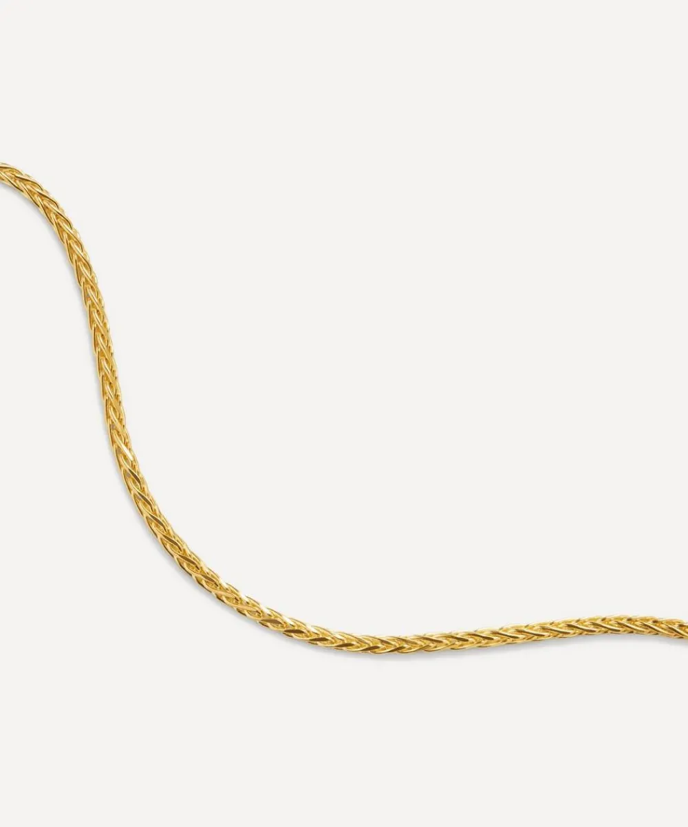 Monica Vinader Necklaces^18ct Gold-Plated Vermeil Silver Wheat Chain Necklace