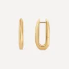 Dinny Hall Earrings^22ct Gold-Plated Vermeil Silver Thalassa Click Hoop Earrings