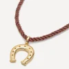 Martha Calvo Necklaces^14ct Gold-Plated Wish Me Luck Pendant Necklace