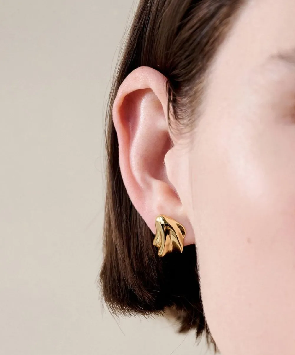 JENNY BIRD Earrings^14ct Gold-Plated Zoe Stud Earrings