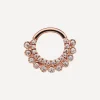Maria Tash Earrings|Earrings^14ct 8mm Cubic Zirconia Apsara Hoop Earring