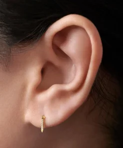 Maria Tash Earrings|Earrings^18ct 7mm Diamond Eternity Bar Charm Threaded Stud Earring