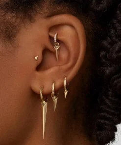Maria Tash Earrings|Earrings^18ct 5mm Diamond Eternity Hoop Earring