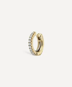 Maria Tash Earrings|Earrings^18ct 6.5mm Diamond Eternity Tash Cuff Earring