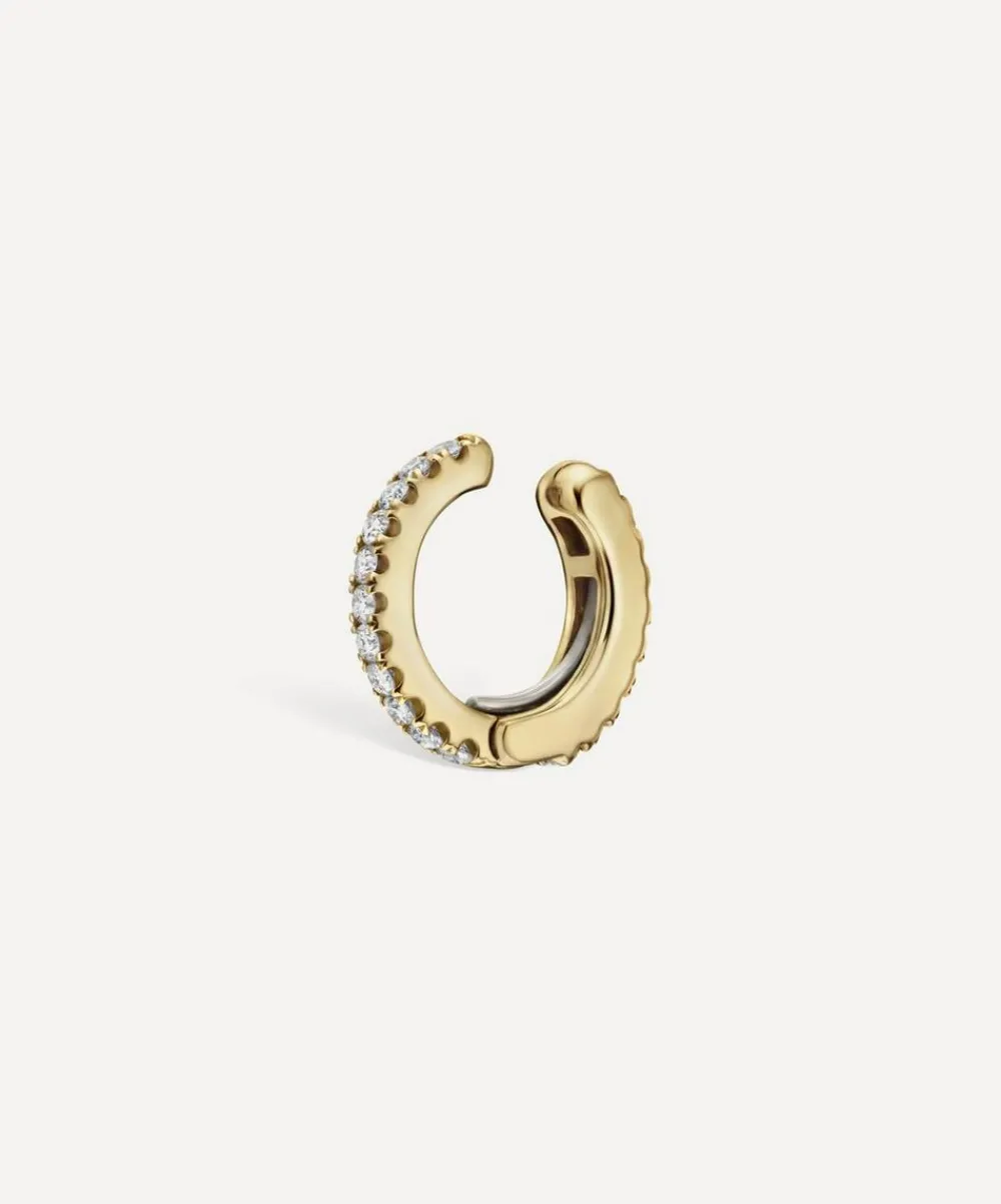 Maria Tash Earrings|Earrings^18ct 6.5mm Diamond Eternity Tash Cuff Earring