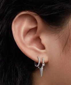 Maria Tash Earrings|Earrings^18ct 8mm Diamond Eternity Tash Cuff Earring