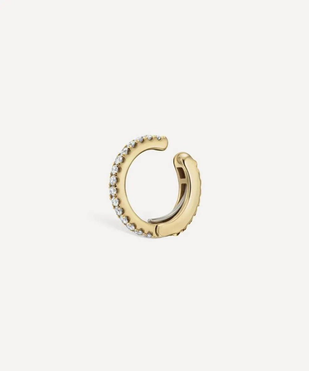 Maria Tash Earrings|Earrings^18ct 8mm Diamond Eternity Tash Cuff Earring