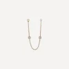 Maria Tash Charms & Pendants|Charms & Pendants^18ct 76mm Double Scallop Set Diamond Chain Connecting Charm