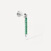 Maria Tash Earrings|Earrings^18ct 11mm Emerald Eternity Bar Charm Threaded Stud Earring