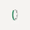 Maria Tash Earrings|Earrings^14ct 8mm Emerald Eternity Hoop Earring