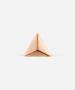 Maria Tash Earrings|Earrings^14ct 5mm Faceted Triangle Threaded Stud Earring