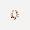 Maria Tash Earrings|Earrings^14ct 8mm Granulated Triple Short Spike Tash Cuff Earring