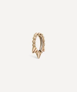 Maria Tash Earrings|Earrings^14ct 8mm Granulated Triple Short Spike Tash Cuff Earring
