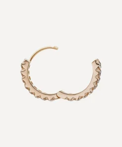 Maria Tash Earrings|Earrings^18ct 9.5mm Invisible Set Diamond Eternity Hoop Earring