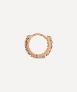 Maria Tash Earrings|Earrings^18ct 6.5mm Invisible Set Diamond Eternity Hoop Earring