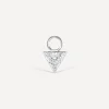 Maria Tash Charms & Pendants|Charms & Pendants^18ct 4mm Invisible Set Triangle Diamond Charm
