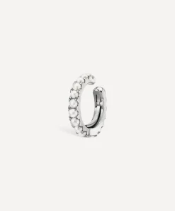 Maria Tash Earrings|Earrings^14ct 8mm Pearl Eternity Tash Cuff Earring