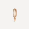 Maria Tash Earrings|Earrings^18ct 9.5mm Single Short Spike Diamond Eternity Hoop Earring