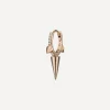 Maria Tash Earrings|Earrings^18ct 8mm Triple Long Spike Diamond Eternity Hoop Earring
