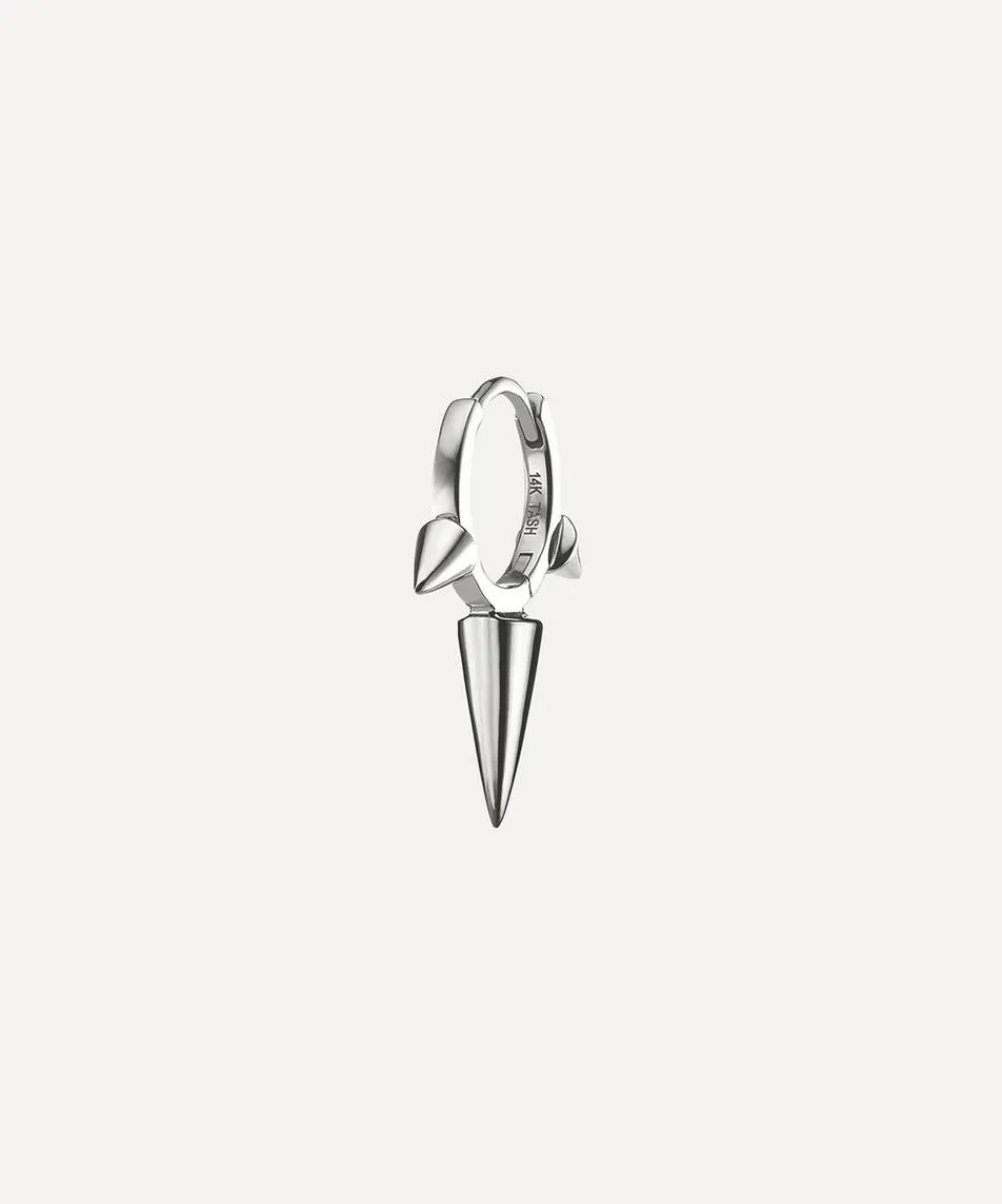 Maria Tash Earrings|Earrings^14ct 8mm Triple Long Spike Hoop Earring