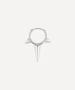 Maria Tash Earrings|Earrings^14ct 8mm Triple Long Spike Hoop Earring