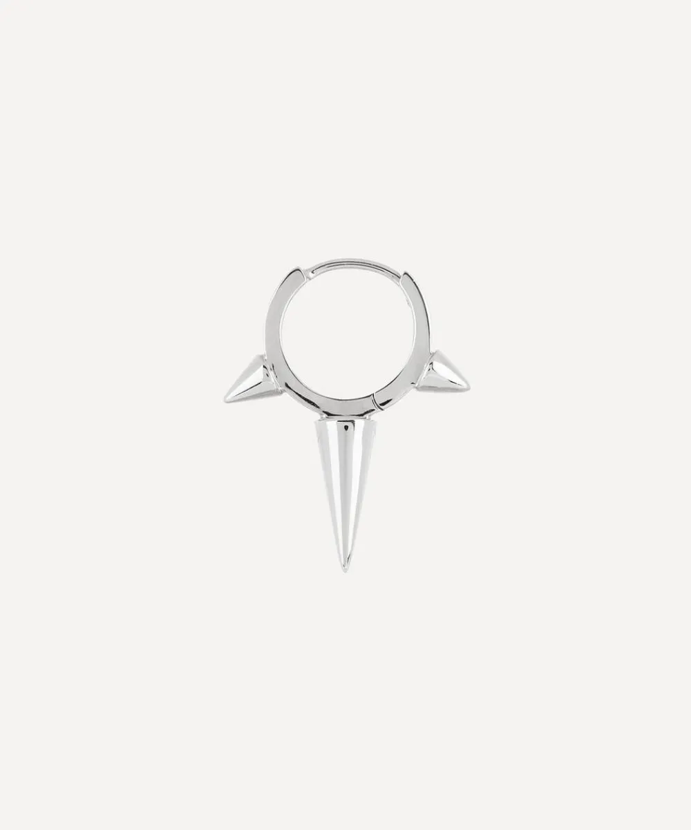 Maria Tash Earrings|Earrings^14ct 8mm Triple Long Spike Hoop Earring
