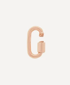 Marla Aaron Charms & Pendants|Charms & Pendants^14ct Rose Gold Babylock Carabiner Clasp