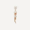Bibi van der Velden Earrings|Earrings^18ct Rose Gold Jellyfish White Pearl and Diamond Drop Earring