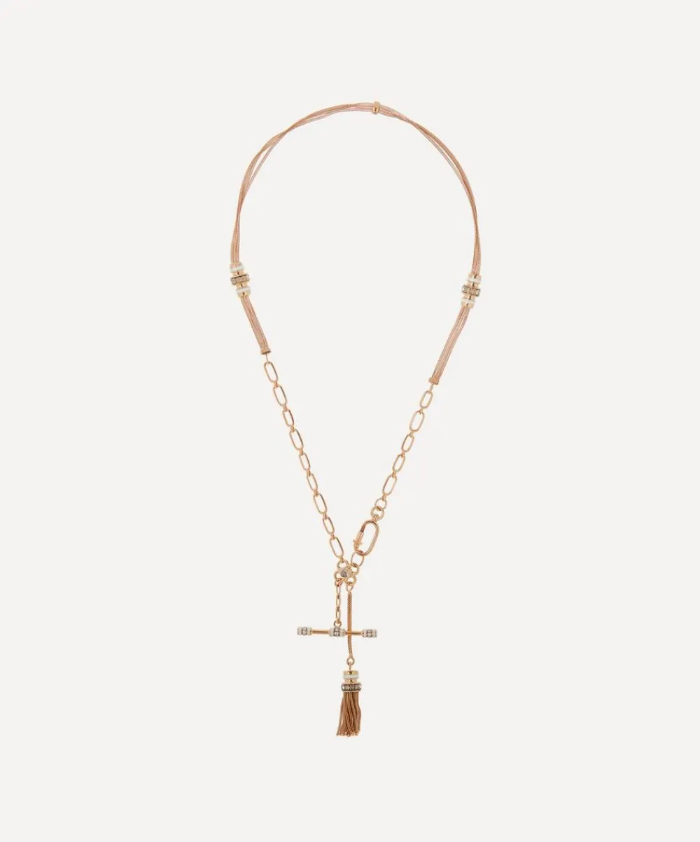 Selim Mouzannar Necklaces|Necklaces^18ct Rose Gold Kastak Ivory Diamond Necklace