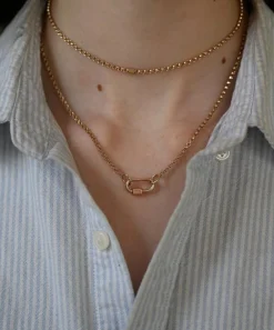 Marla Aaron Necklaces|Necklaces^14ct Rose Gold Rolo Chain Necklace