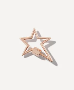 Marla Aaron Charms & Pendants|Charms & Pendants^14ct Rose Gold Starlock Carabiner Clasp