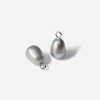Annoushka Earrings|Earrings^18ct White Gold Baroque Grey Pearl Earring Drops