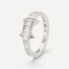 Bibi van der Velden Rings|Rings^18ct White Gold Diamond Alligator Ring