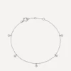 Astley Clarke Bracelets^14ct White Gold Diamond Station Bracelet