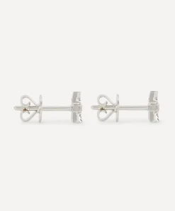 Kojis Earrings|Earrings^18ct White Gold Diamond Star Stud Earrings