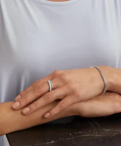 Liberty Rings|Rings^18ct White Gold Diamond Tennis Ring