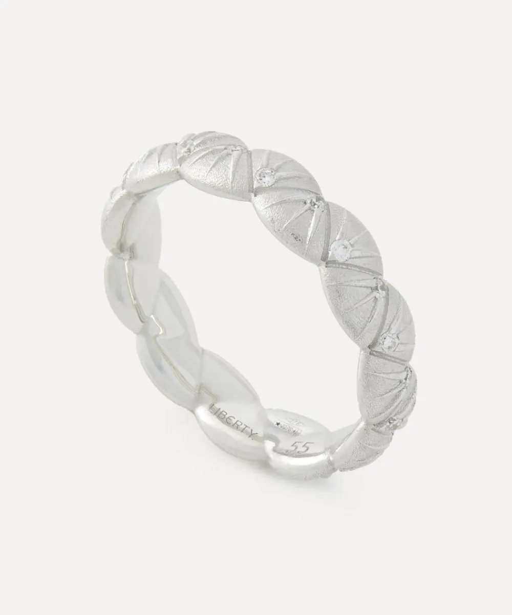 Liberty Rings|Rings^9ct White Gold Fanfare Ring