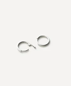 Missoma Earrings|Earrings^14ct White Gold Fine Classic Mini Hoop Earrings