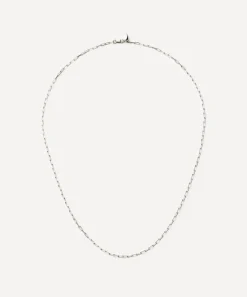 Missoma Necklaces|Necklaces^14ct White Gold Fine Classic Paperclip Chain Necklace