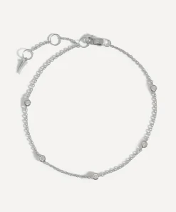 Missoma Bracelets|Bracelets^14ct White Gold Fine Floating Diamond Bracelet